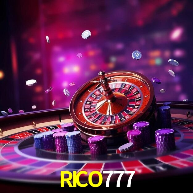 RICO777 Casino - juegos, cajero y retiros Lobby RICO777 Casino con mesas, rodillos, cajero y acceso móvil seguro